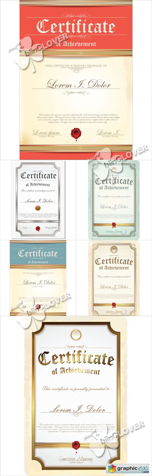 Vector Certificate template 0514