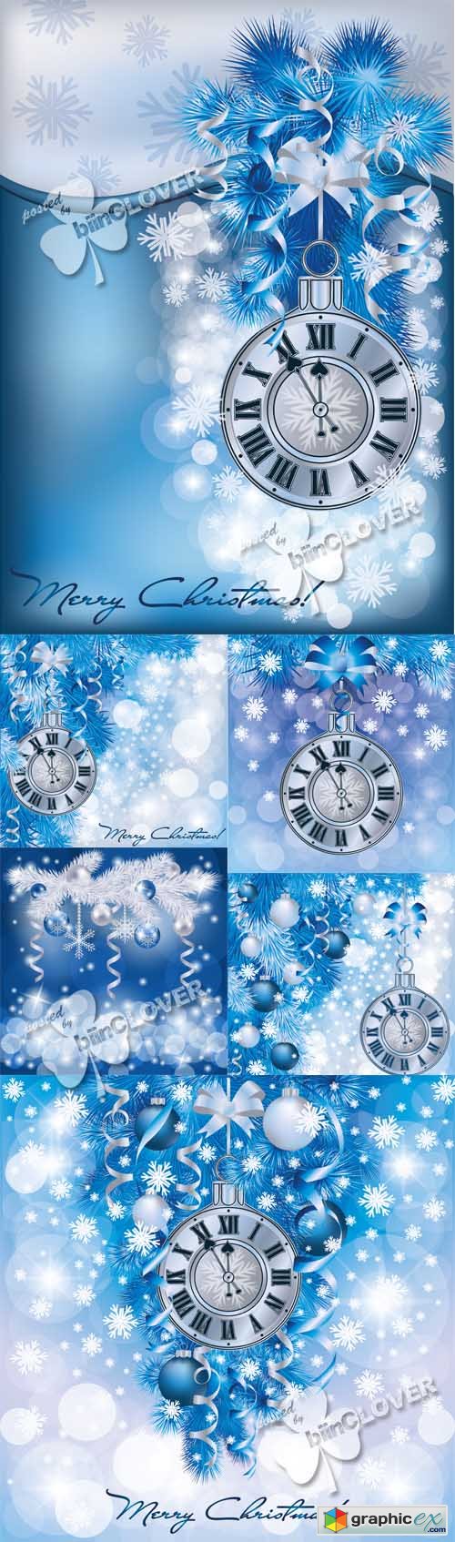Vector Elegant Christmas background 0514
