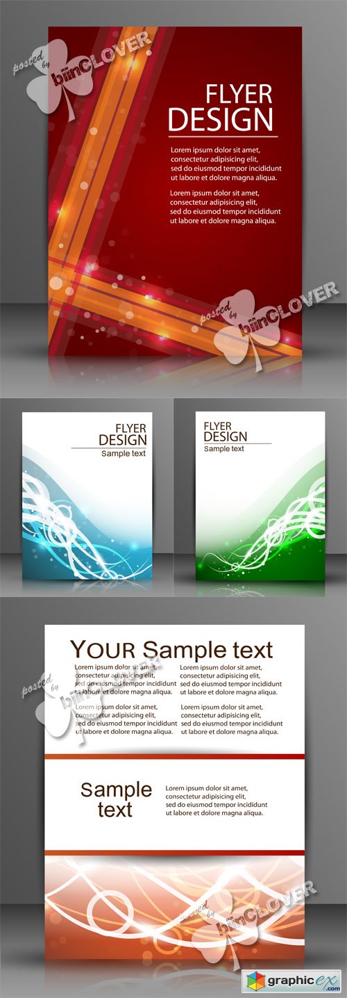 Vector Flyer design 0513