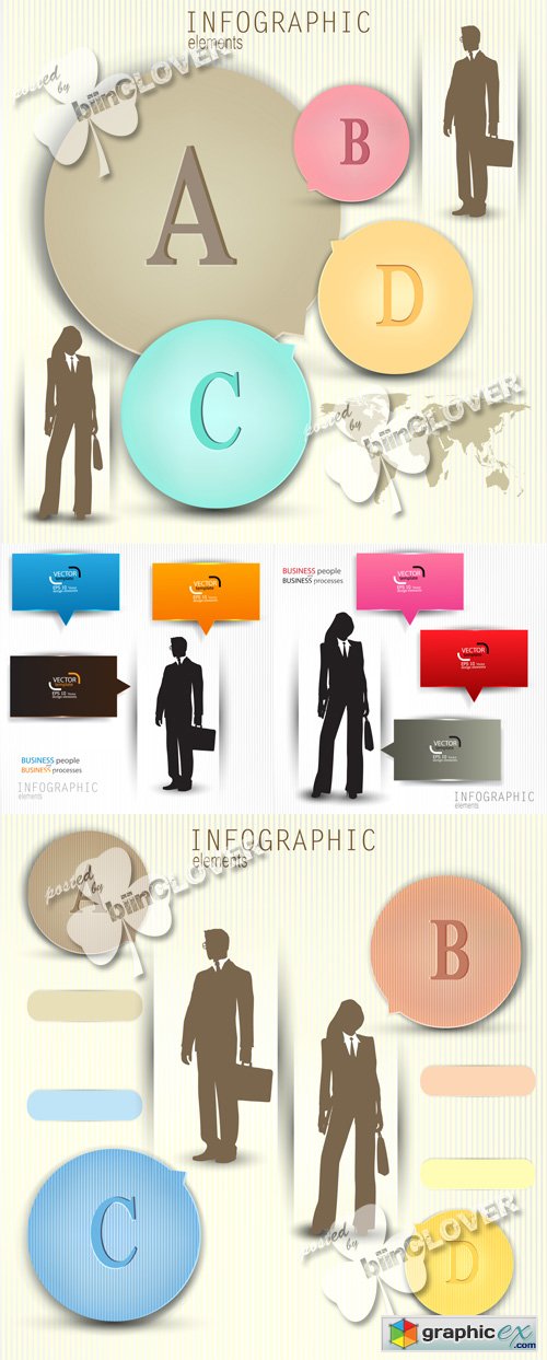 Vector Business design elements 0546