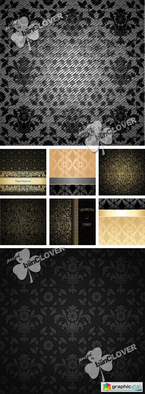 Vector Vintage vector background 0489