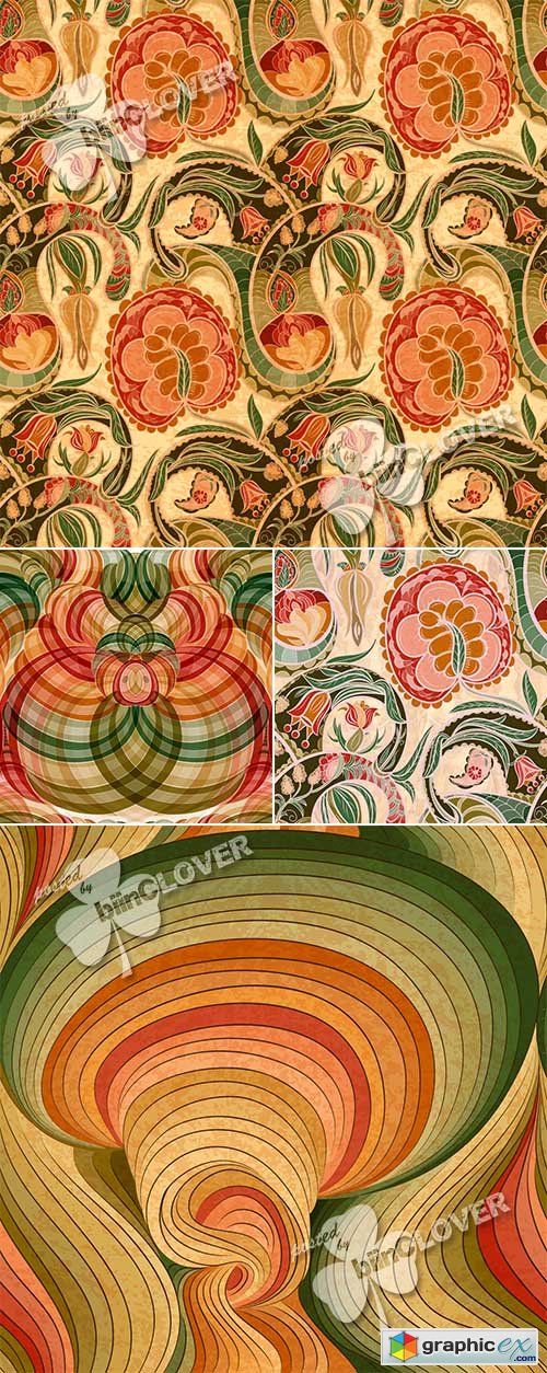 Vector Seamless abstract pattern 0469