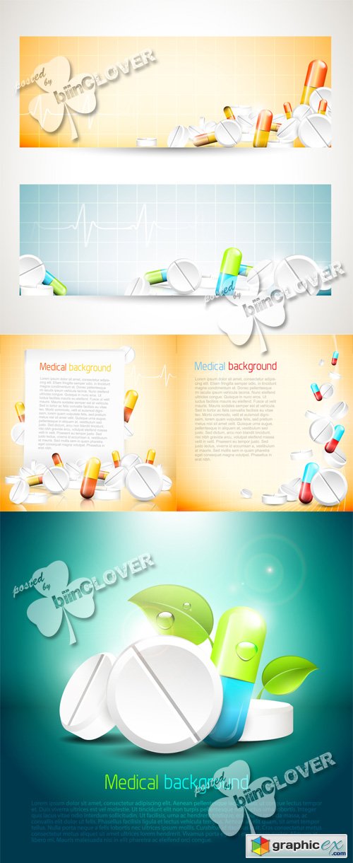 Vector Medical background 0458