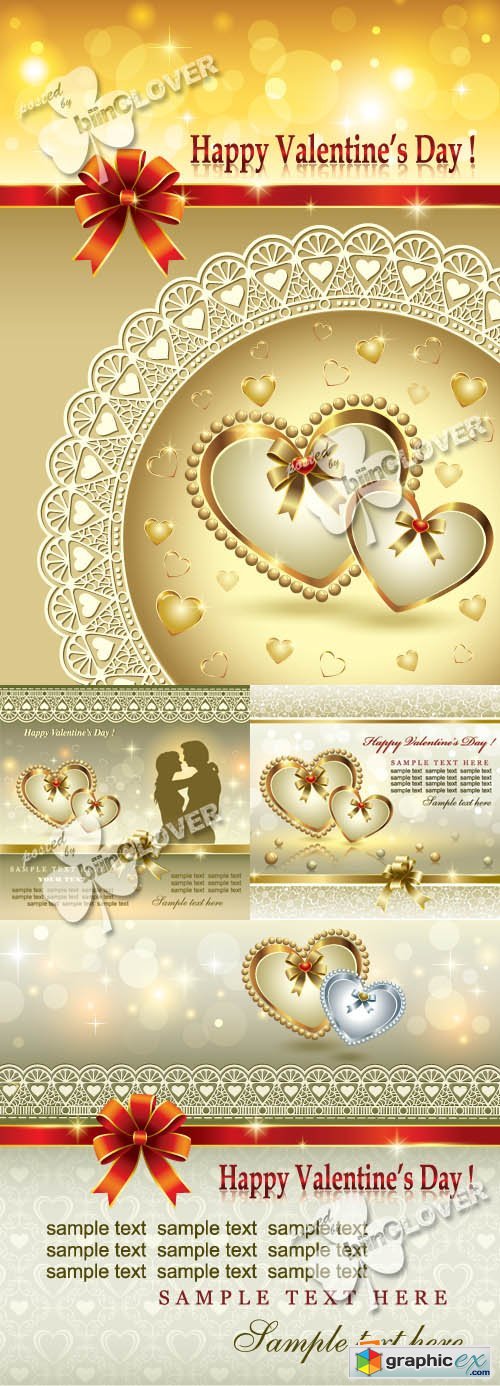 Vector Happy Valentine&#039;s day 0551