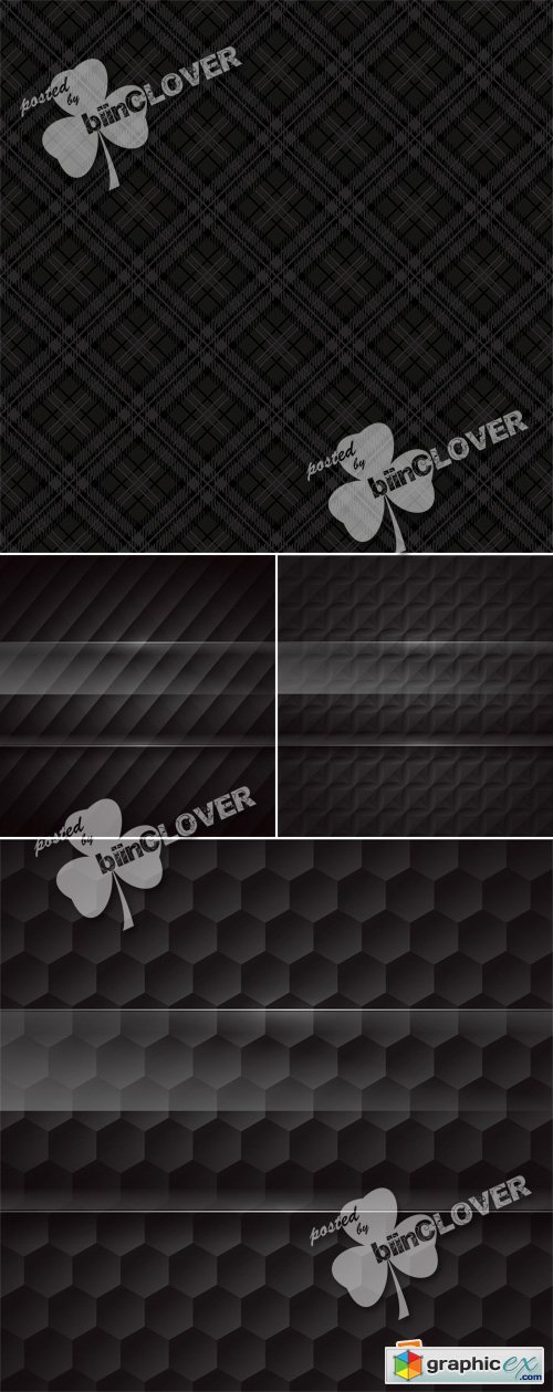 Vector Black abstract background 0552