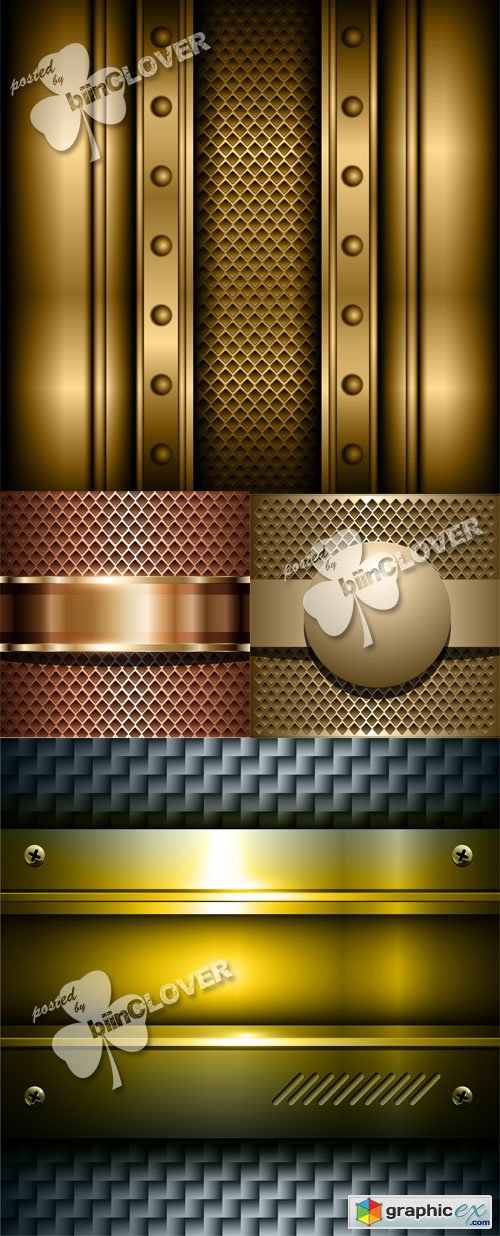 Vector Metallic illustration 0451