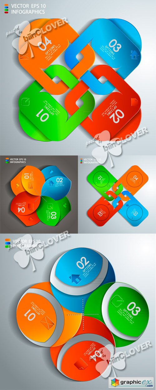 Vector Infographic design 0446