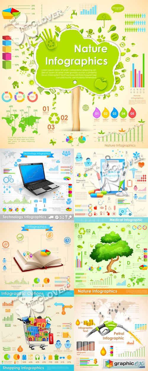 Vector Infographics card 0441
