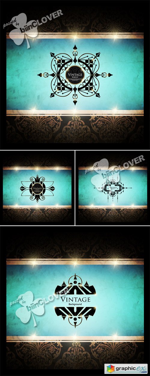Vector Vintage background 0421