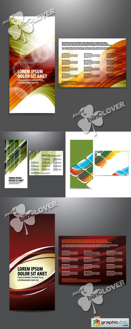 Business brochure template 0399