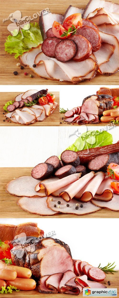 Smoked meat and sausages 0391