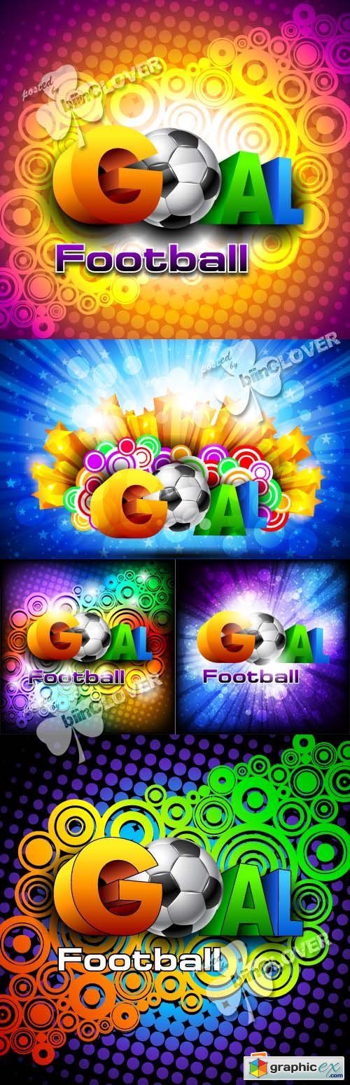 Vector Football background 0386