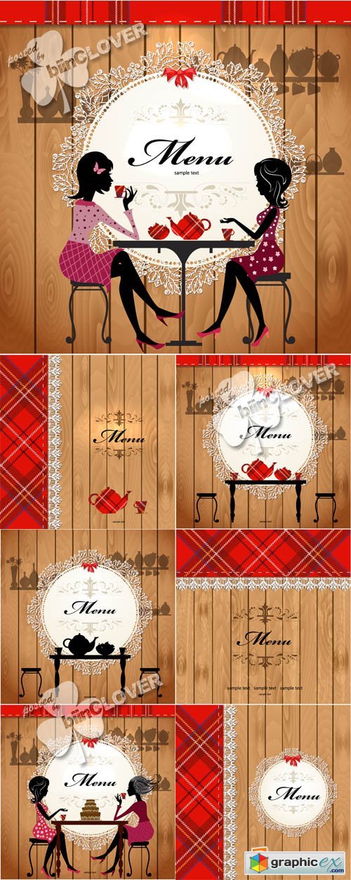 Vector Original design for menu 0380