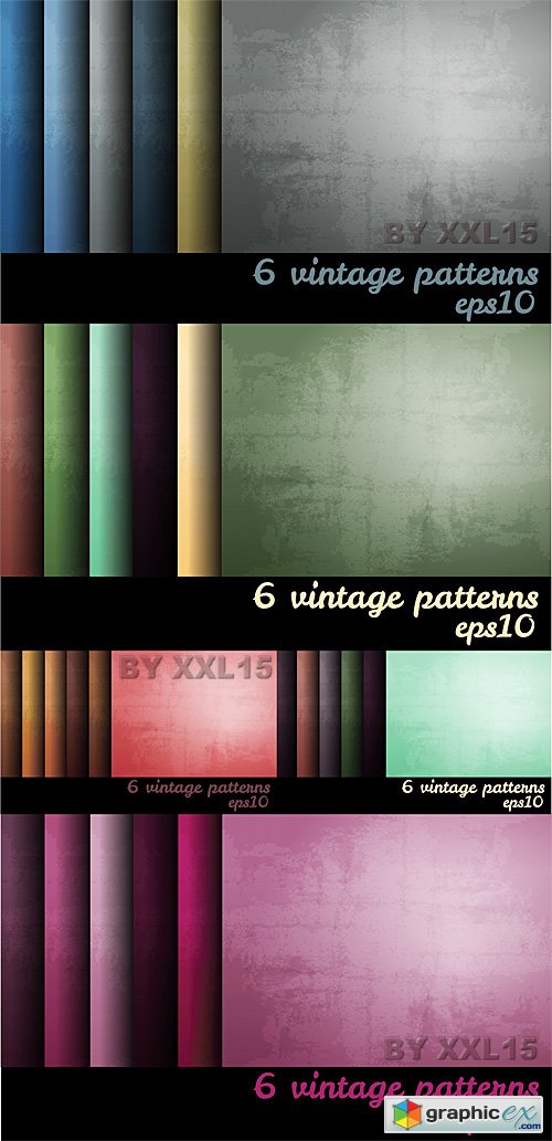 Vector Vintage grunge vector backgrounds