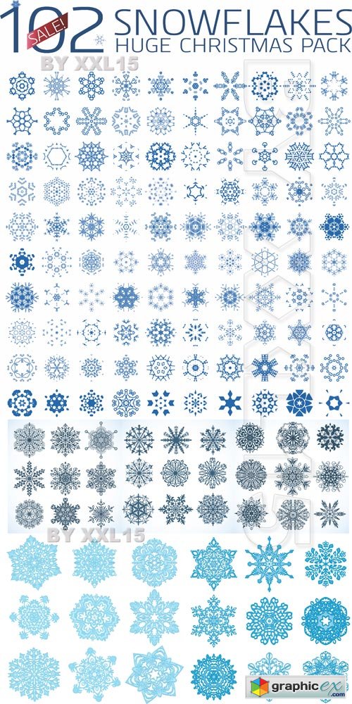 Snowflakes icons