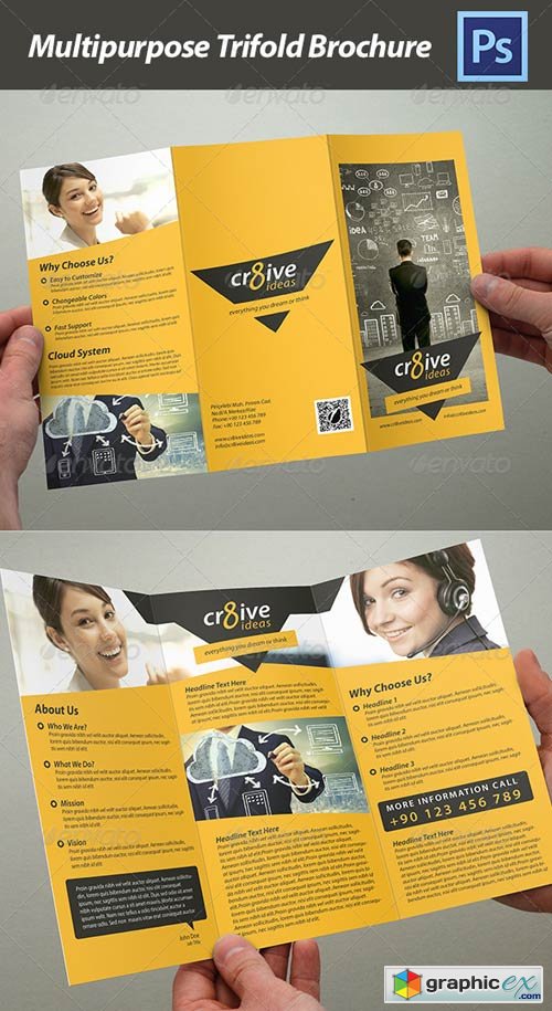 Trifold Brochure - Multipurpose