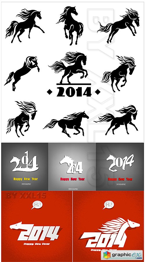 Vector Horse 2014 #4