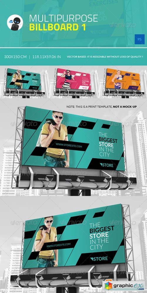 Multipurpose Billboard 1 Template