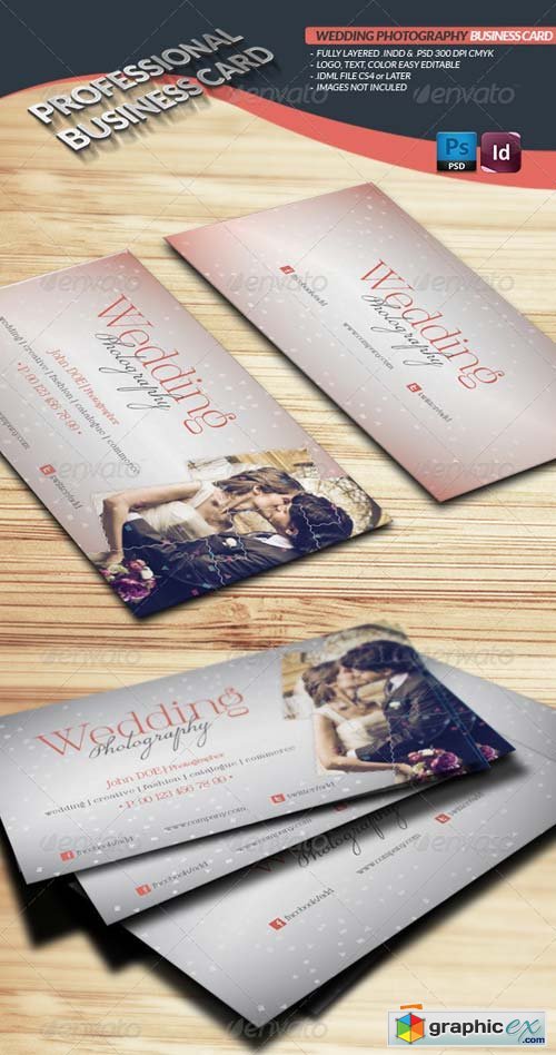 Wedding Photography Business Card