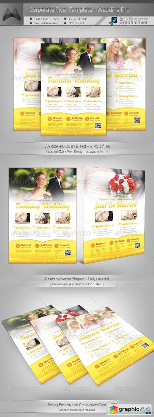 Corporate Flyer - Wedding Pro Template