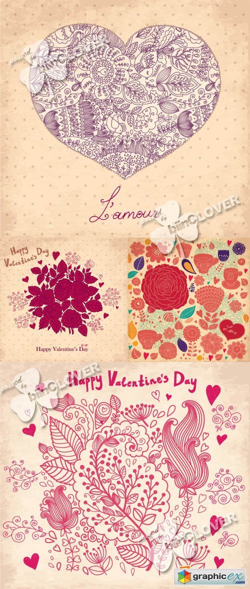 Vector Happy Valentines day 0362