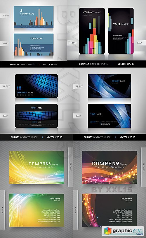 Vector Elegant design business cards