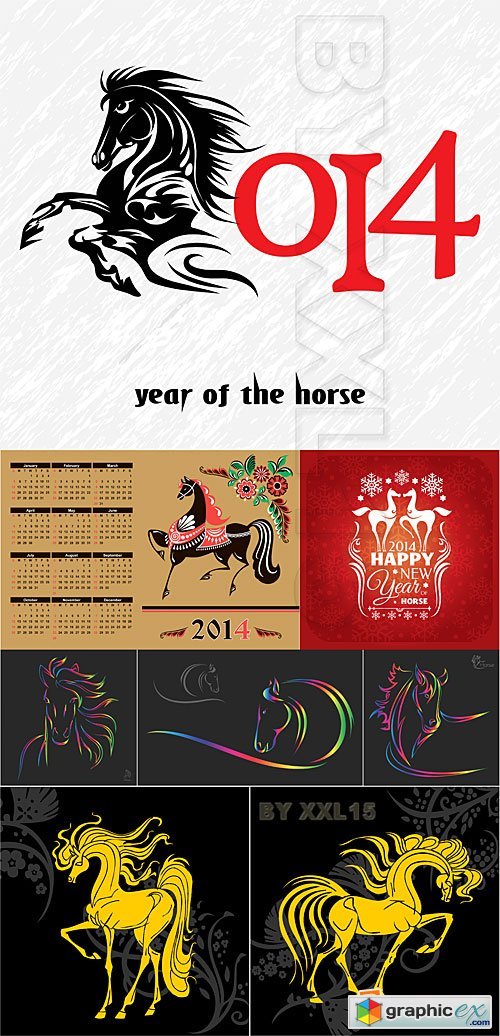 Vector Horse 2014