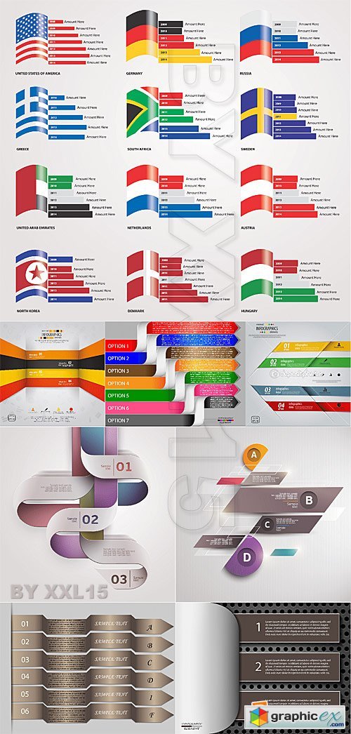 Vector Modern Infographics elements 2