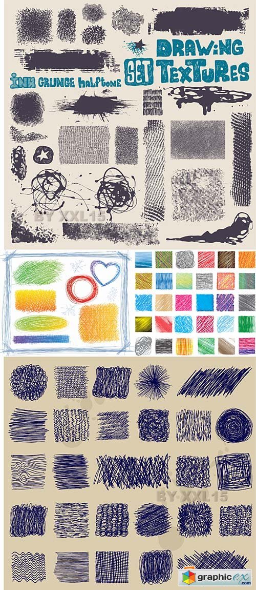 Vector Drawing textures