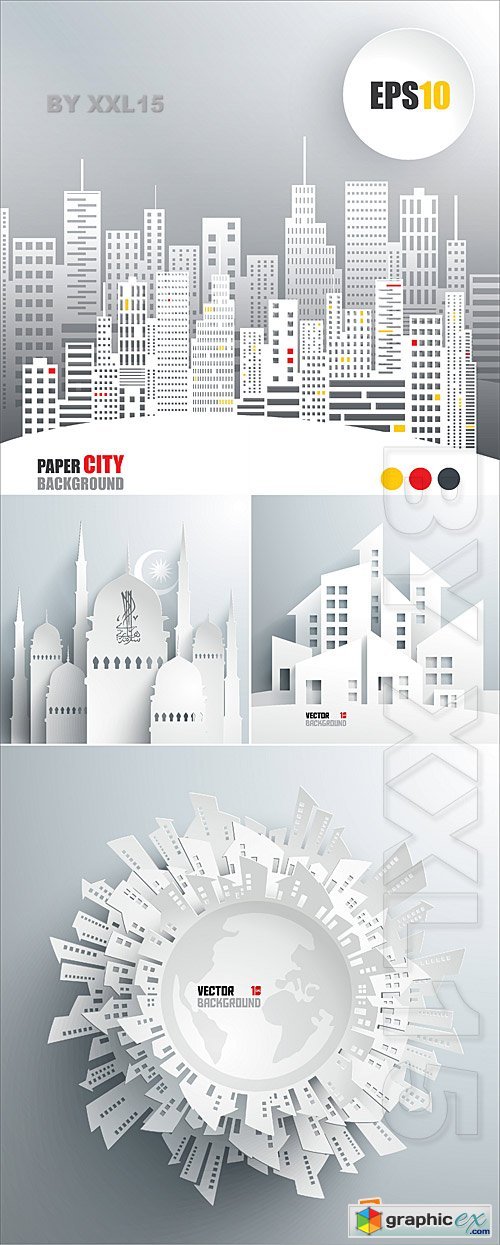 Vector Paper buildings