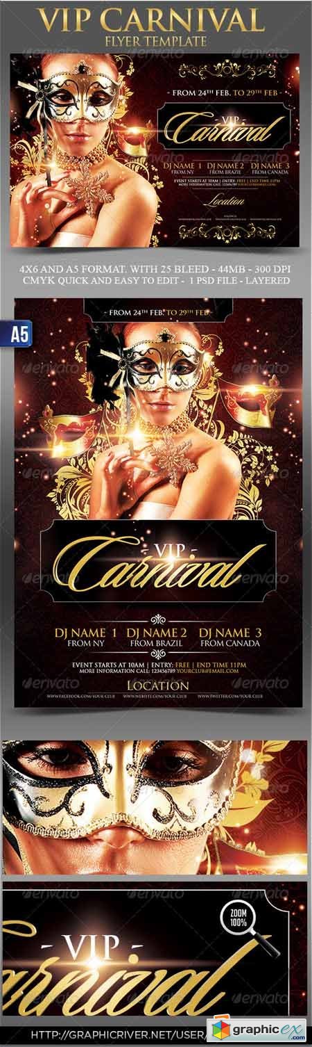 Vip Carnival Flyer Templates