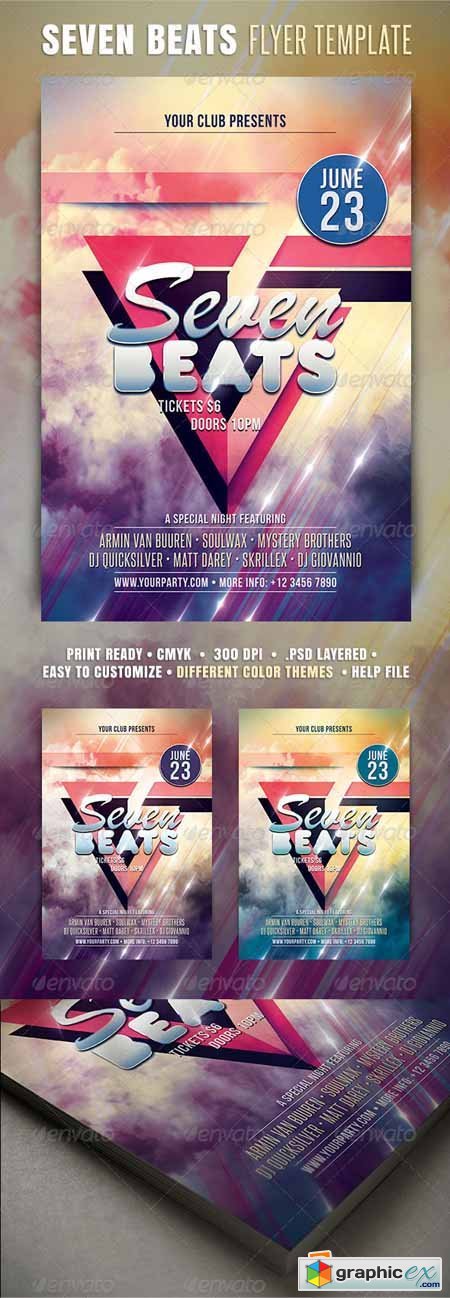 Seven Beats Flyer