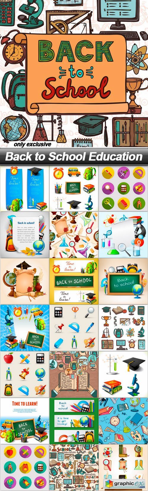 Back to School Education - 22 EPS