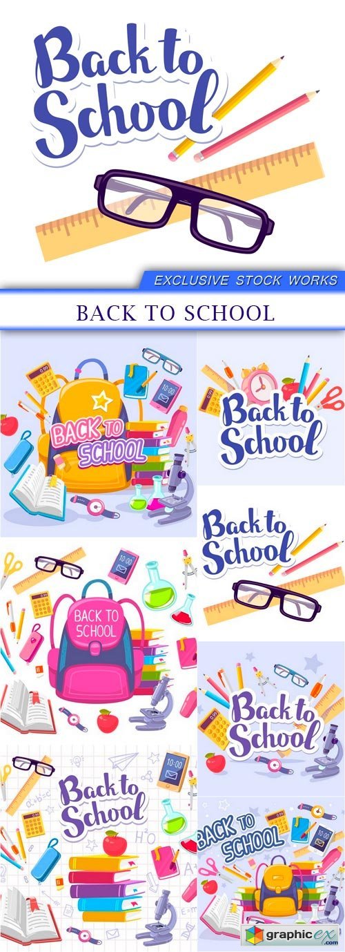 back to school 7X EPS