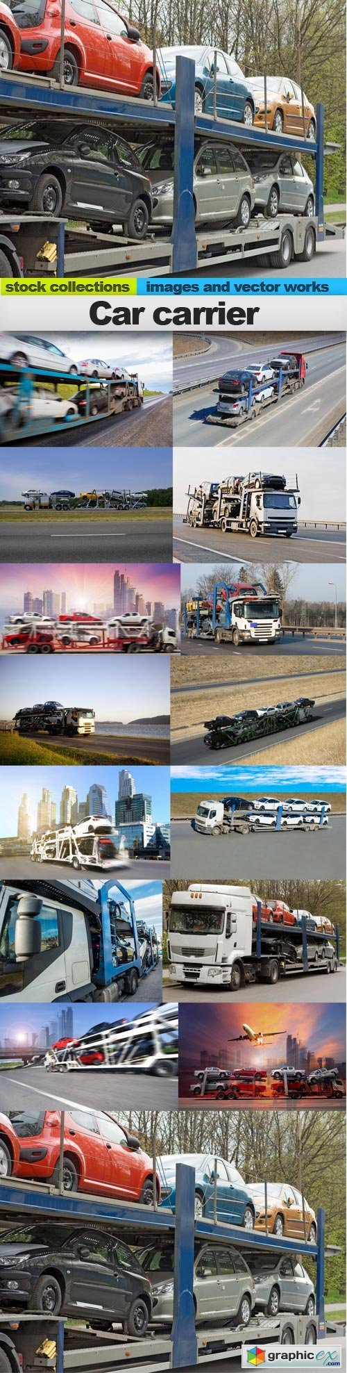 Car carrier, 15 x UHQ JPEG