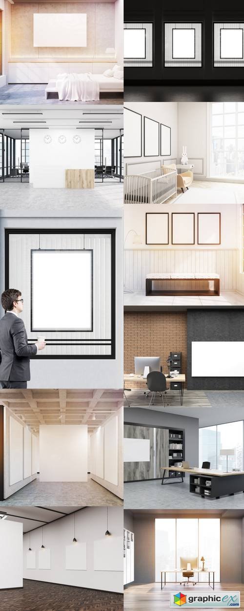 Office with Poster 2