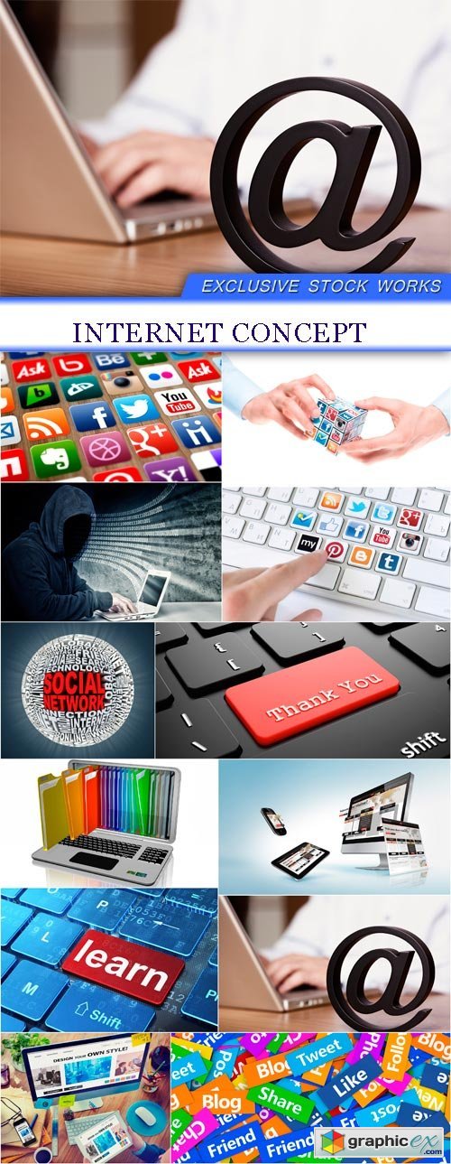 Internet concept 12X JPEG
