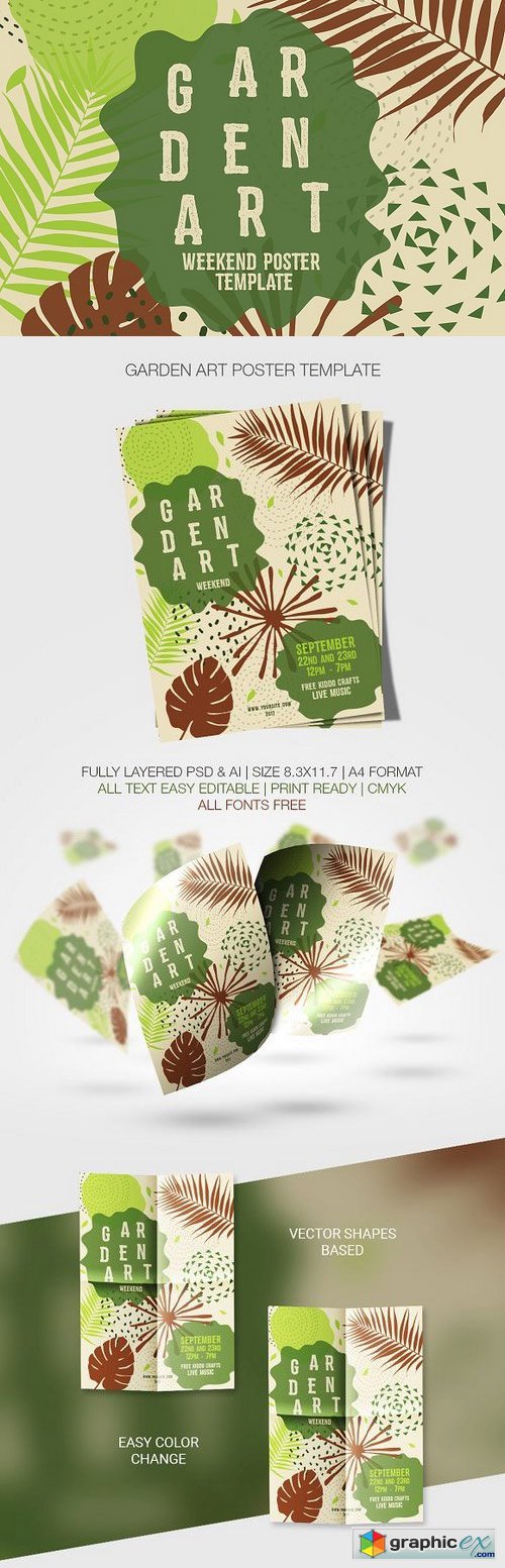 Garden Art Weekend Template