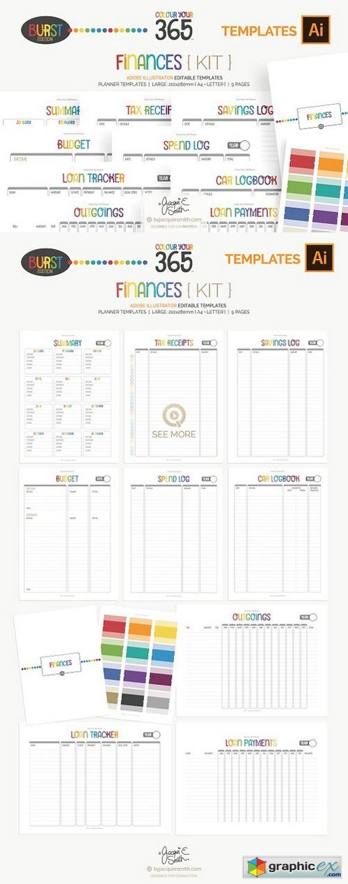 CY365 Finances Planner Templates