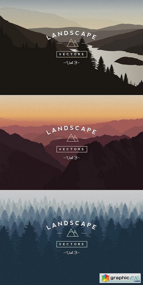 Vector Landscapes Bundle