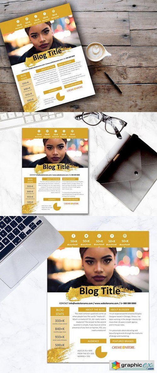 Gold Splash Media Kit - 2