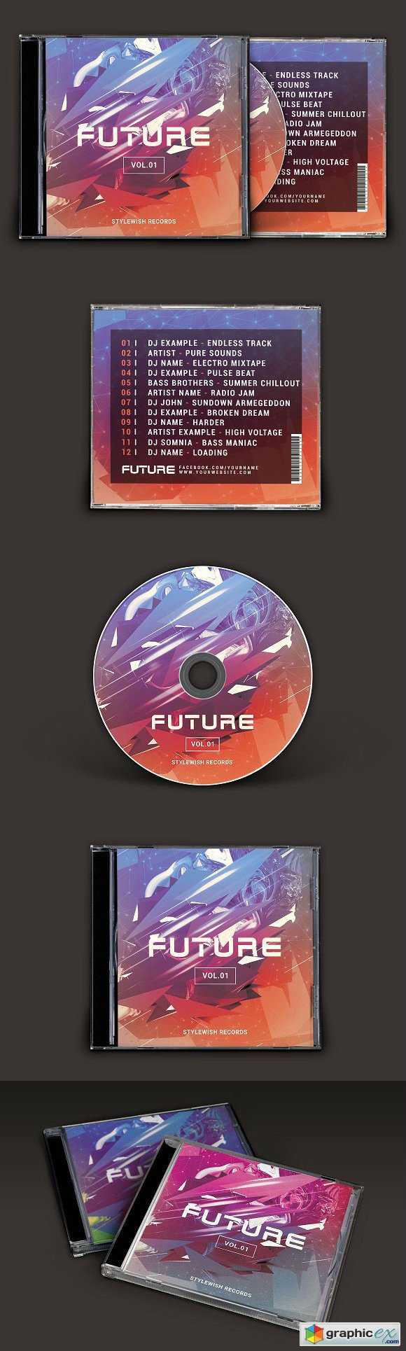 Future CD Cover Artwork