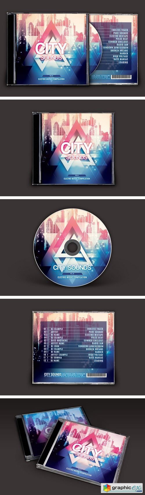 City Sounds CD Cover Artwork