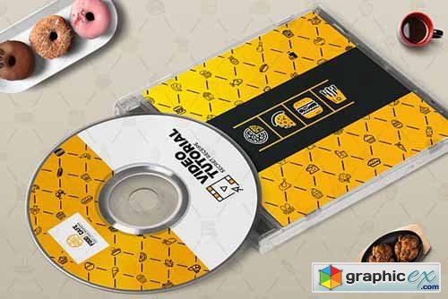 CD DVD Album Cover Design Template 2169563