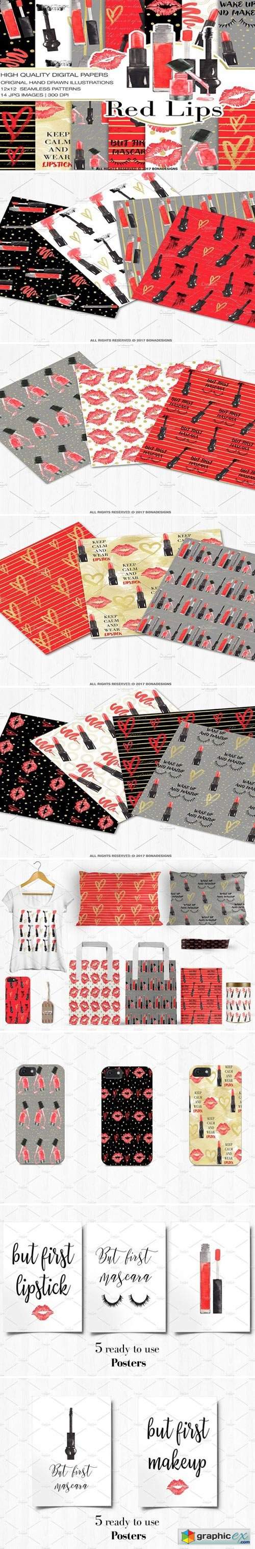 Fashion Digital Paper+Bonus Posters