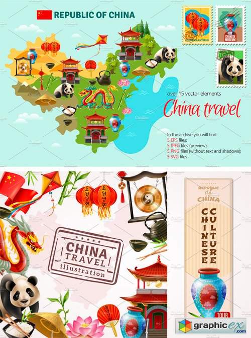 China Travel Set