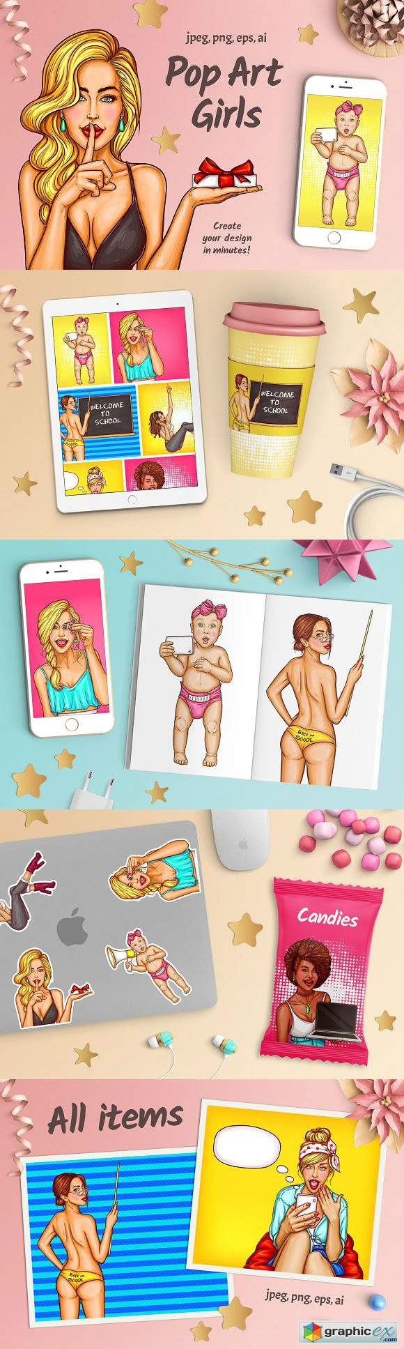 Pop Art Girls