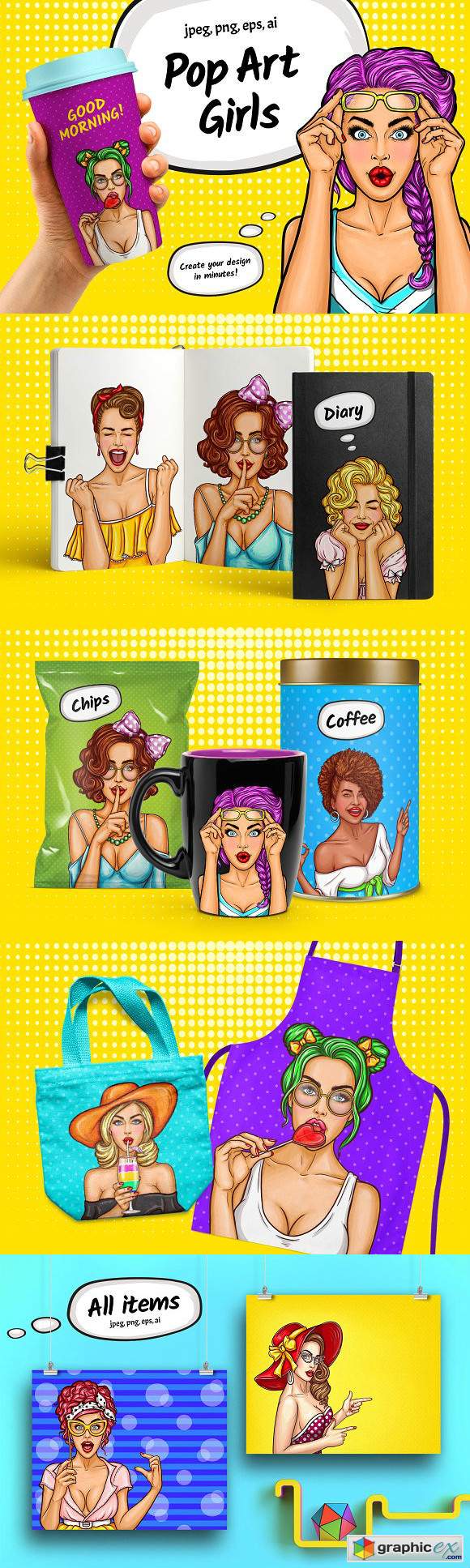Pop Art Girls 2895086
