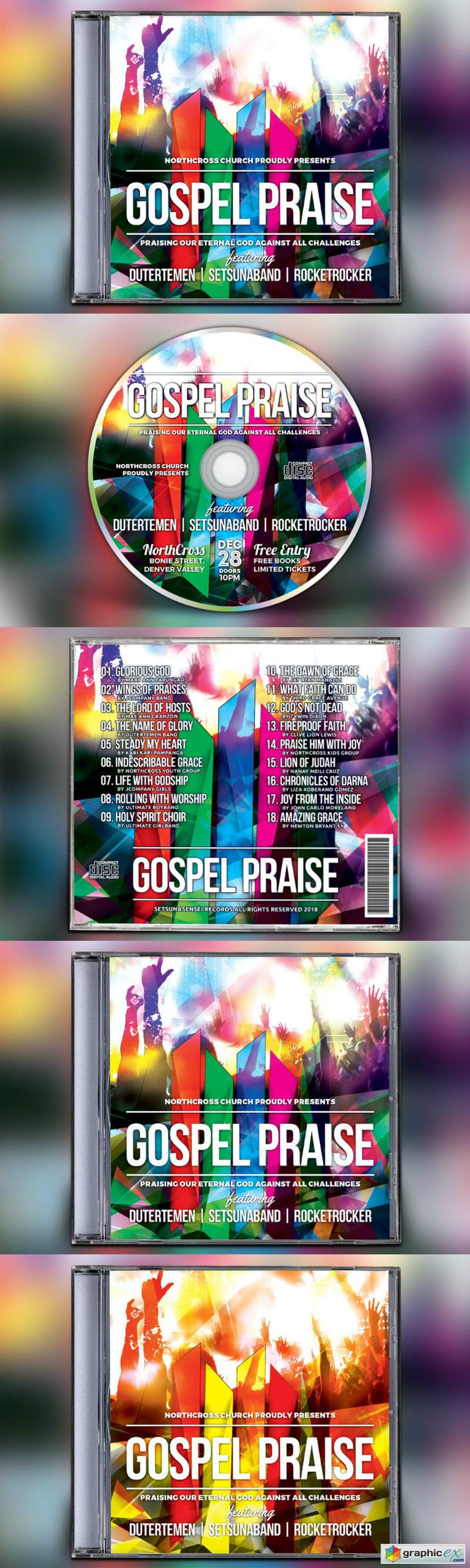 Gospel Praise CD Album Artwork