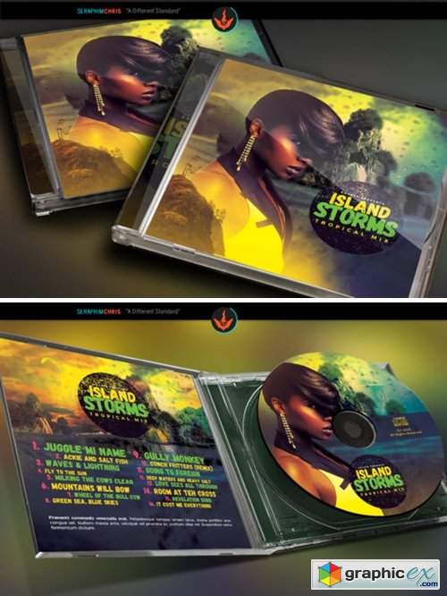 Tropical Island CD Artwork